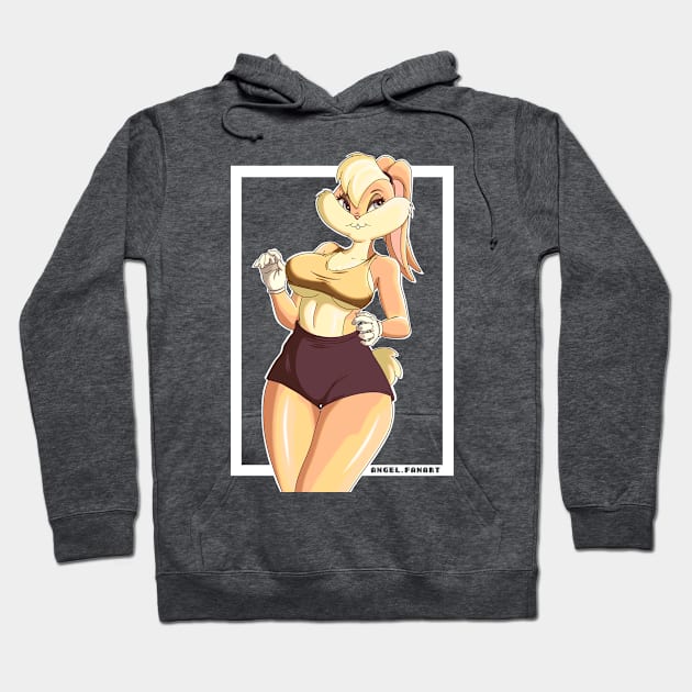 bunny girl by Angel.Fanart Hoodie by AngelsFANART